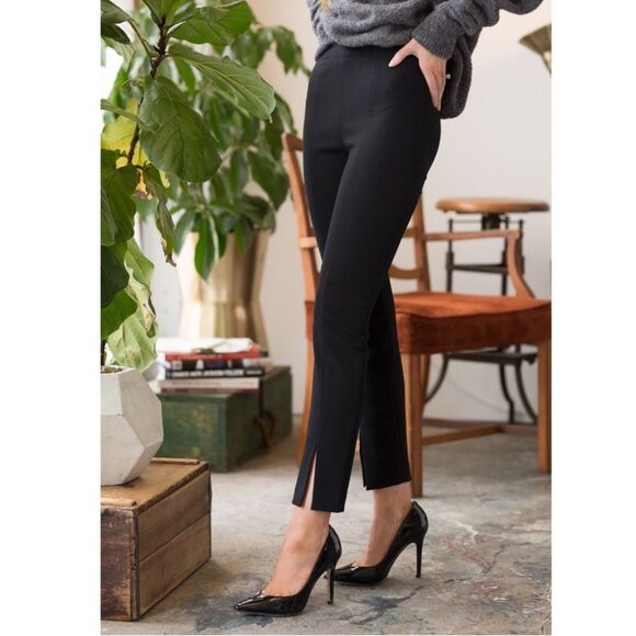 Tibi Pants - Tibi Black Ankle Pants